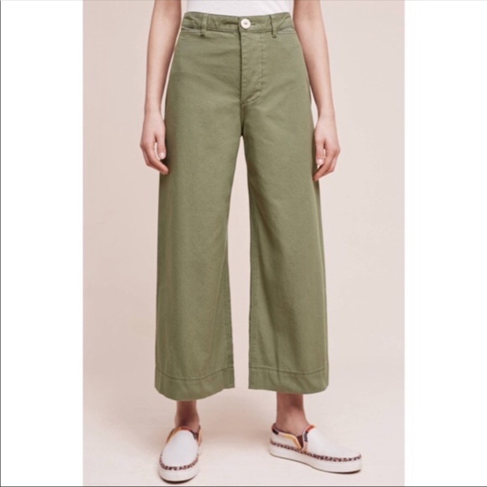 Pilcro and the Letterpress • Wide Leg Crop Trouser